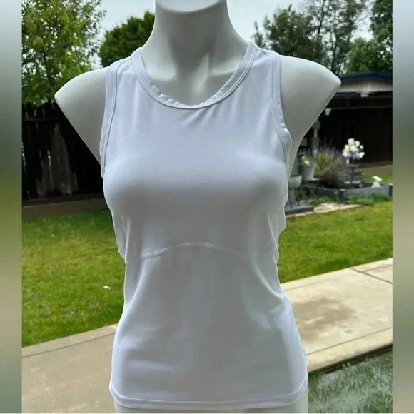 Sweaty Betty Tops - SWEATY BETTY (22) White Sleeveless Women's Top Women’s Size Medium